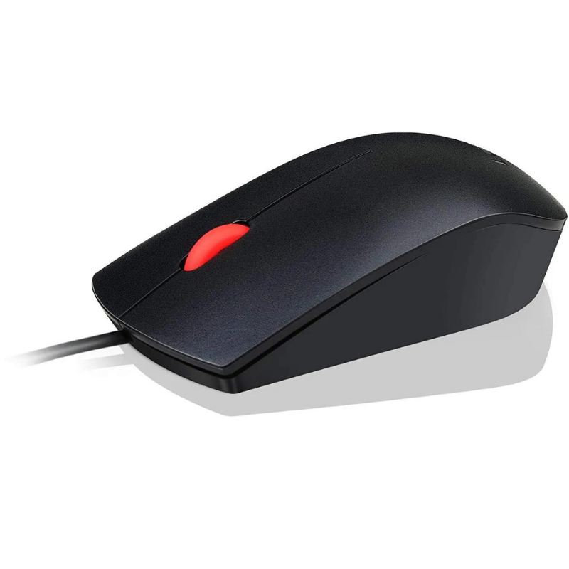 Lenovo Essential USB Mouse – Black – 4Y50R208630