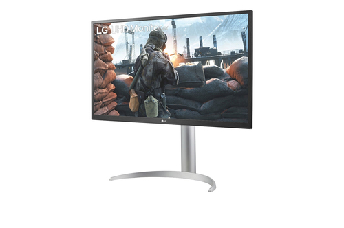 LG 27UP550N-W Monitor Display, 27-inch, 4K, HDR, IPS, Anti-Glare, FreeSync, Height Adjustable, Pivot Compatible, USB Type-C, HDMI x 2, DisplayPort,1.07B Color with sRGB 98% Colour Gamut3