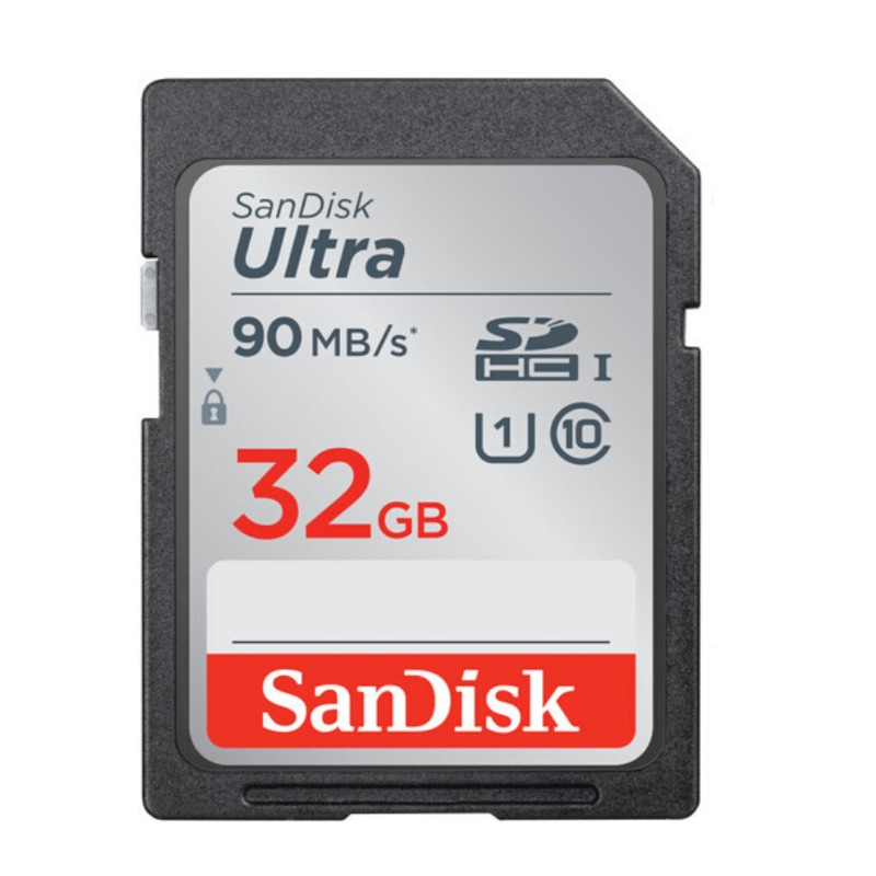 SanDisk 32GB Ultra SDHC UHS-I Memory Card (SDSDUNB-032G-GN3IN)