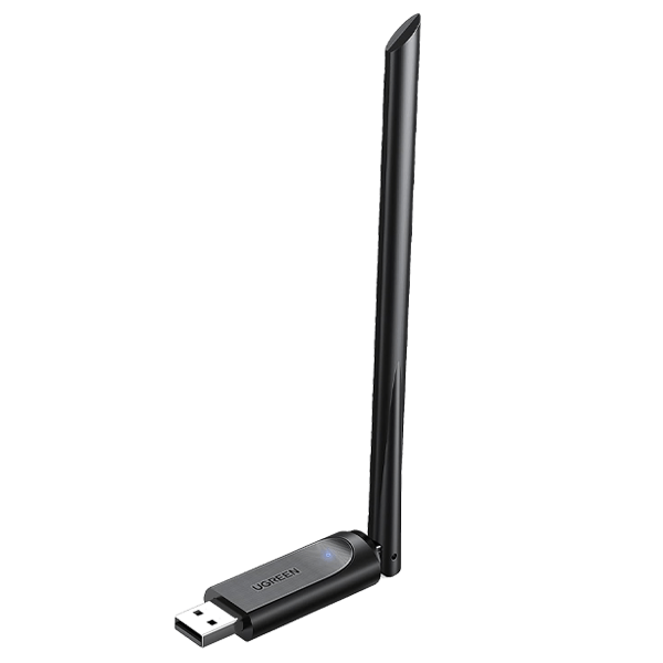 UGREEN AC650 High-Gain Dual Band Wireless USB Adapter - CM496