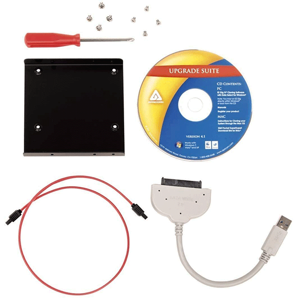 SanDisk SSD Conversion Kit - Step by Step Software and Hardware- SDSSDCK-AAA-G272