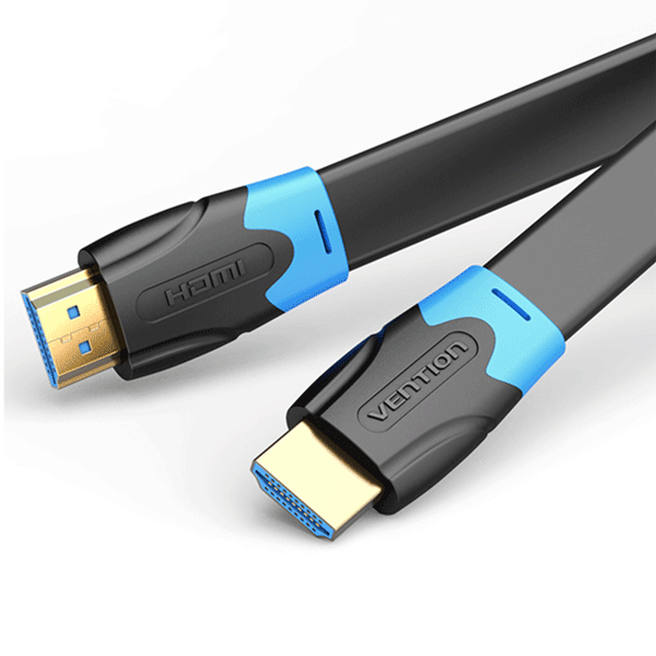 VENTION FLAT HDMI CABLE 1.5M BLACK - VEN-AAKBG2