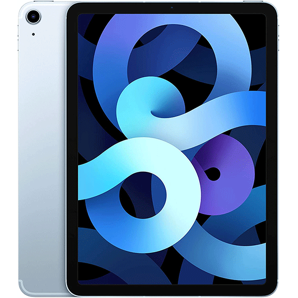 2020 Apple iPad Air (10.9-inch, Wi-Fi + Cellular, 256GB) - Sky Blue (4th Generation) 0