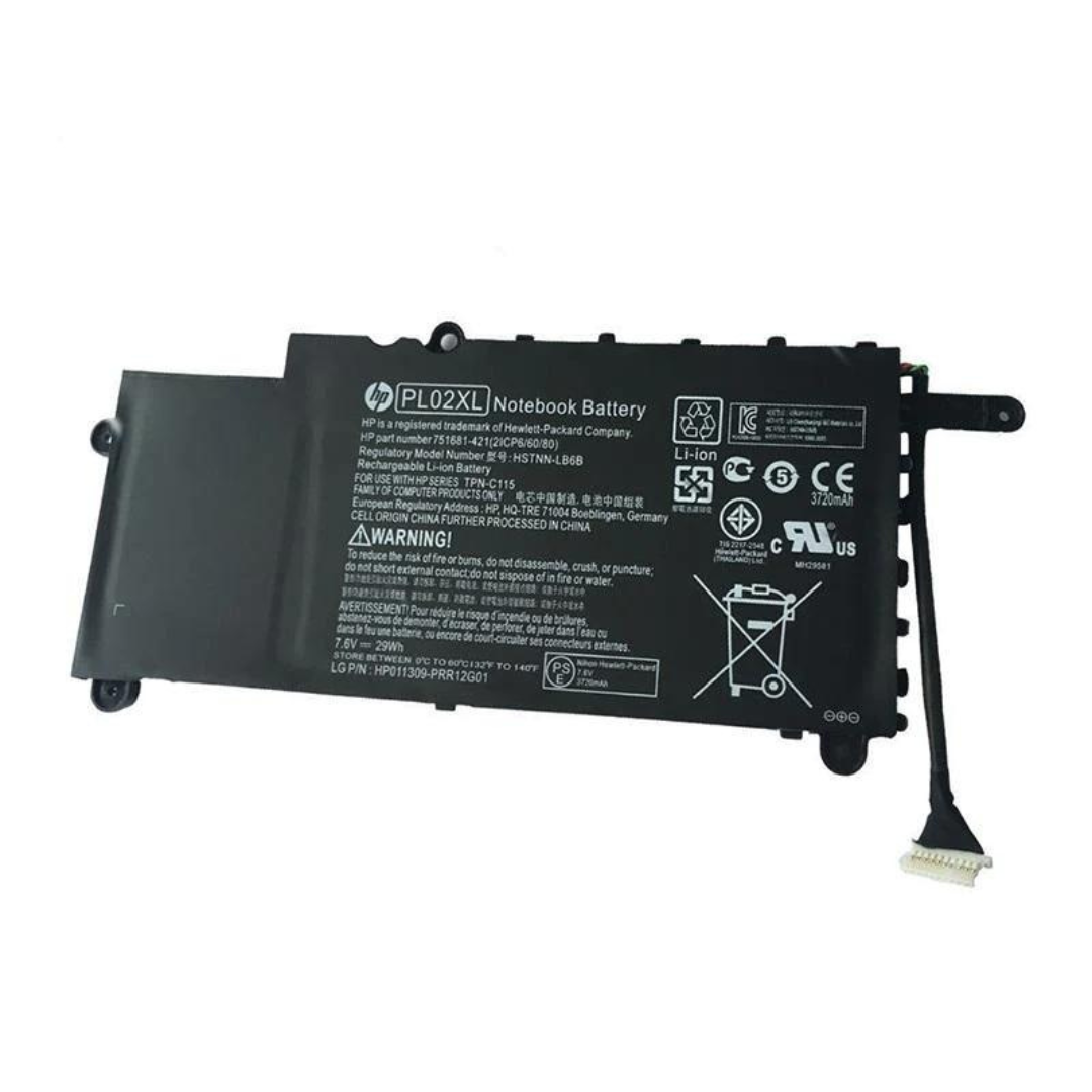 29Wh HP PL02XL 751681-421 Battery- PL02XL3