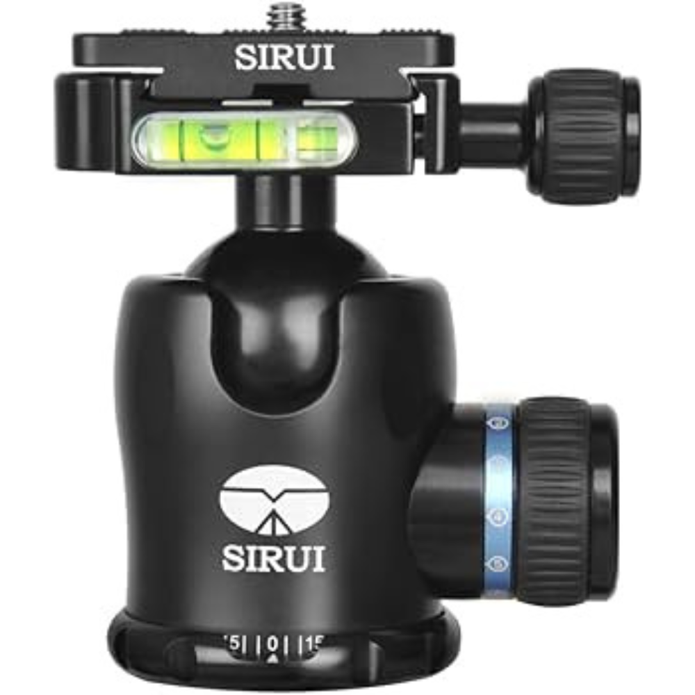 Sirui R2004 Aluminum Tripod with the Sirui K-20x Ball Head