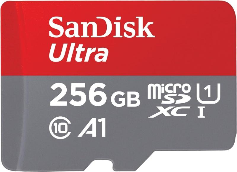 SanDisk MicroSD 256GB Class 10 150MB/s– SDSQUAC-256G-GN6MN0