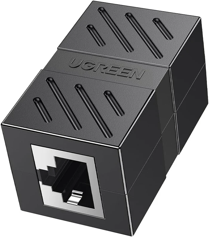 UGREEN RJ45 Network Keystone Jack Inline Coupler Female - NW114-UG-20390
