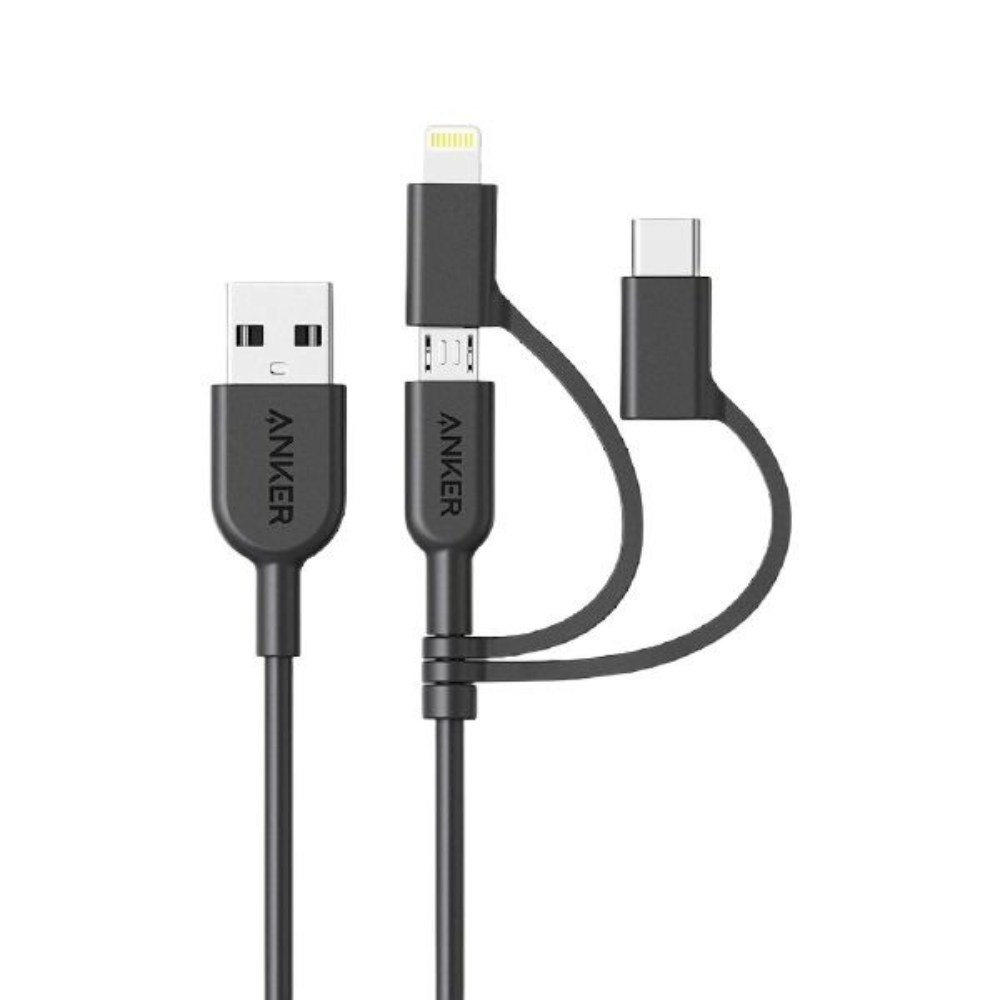 Anker PowerLine II 3-in-1 Cable (0.9m/3ft)