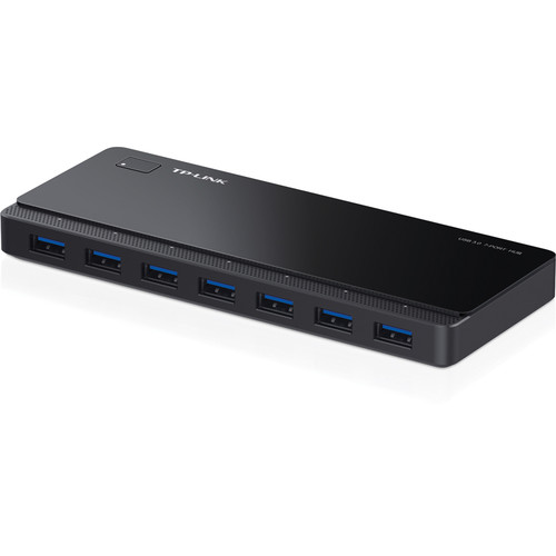TP-Link 7-Port USB 3.0 Ultra Slim Hub Including 3 BC 1.2 Charging Ports up to 5V / 1.5A. (UH700)0