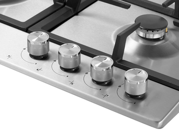Beko HQAW 64225 SX 4-Burner Built-in Gas Hob – Inox0