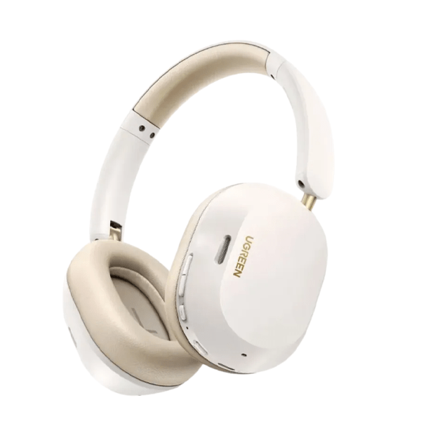 UGREEN HiTune Max5c Hybrid Active Noise-Cancelling Headphones White UG-35758