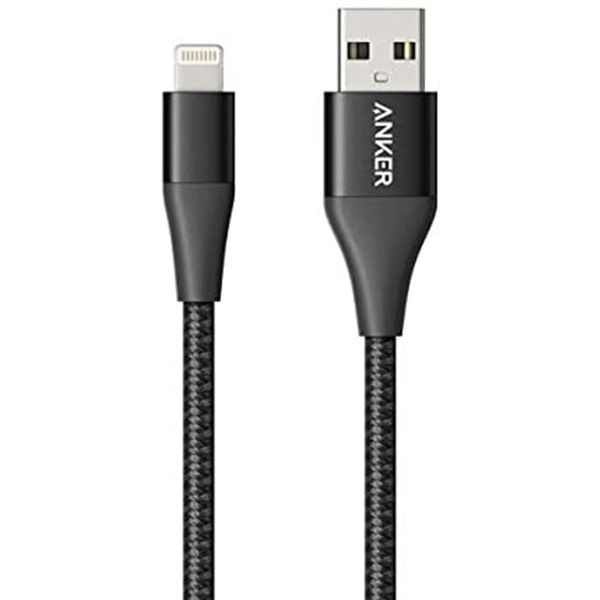 Anker Powerline II with lightning connector 3ft-Black - A8452H114