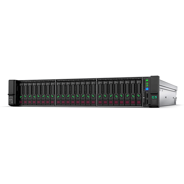 HPE ProLiant DL380 Gen10 Rack Server with one Intel Xeon 4210 Processor, 32 GB Memory, and 8 Small Form Factor (SFF) Drive Bays4