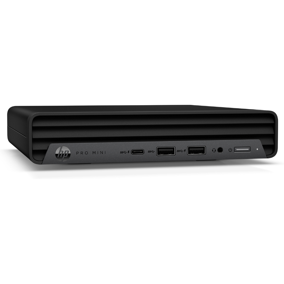 HP Pro Mini 400 G9 Desktop PC, Intel Core i7 13700T, 8GB DDR4 3200, 512GB PCIe NVMe M.2 SSD, FreeDOS, No ODD, No Monitor- 935X2EA0