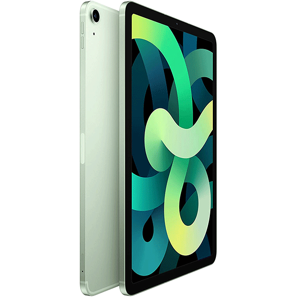 2020 Apple iPad Air (10.9-inch, Wi-Fi + Cellular, 64GB) - Green (4th Generation)3
