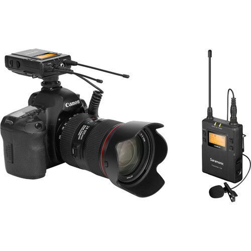 Saramonic UwMic9 Kit1 Camera-Mount Wireless Omni Lavalier Microphone System4