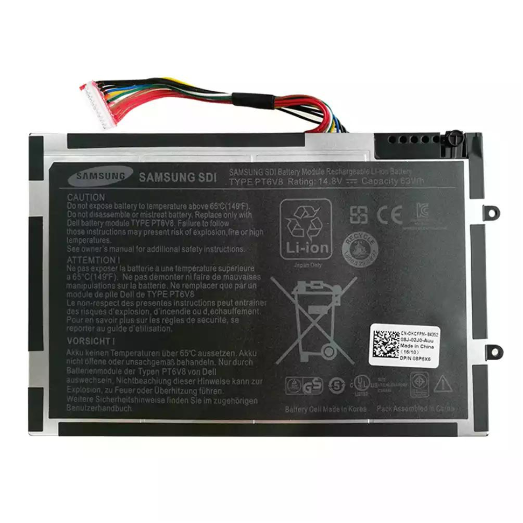 Original 63Wh Dell P06T P06T002 battery