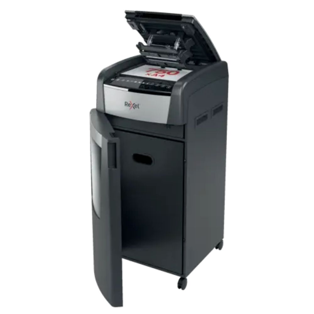 Rexel Optimum AutoFeed+ 750X Automatic Cross Cut Paper Shredder P42