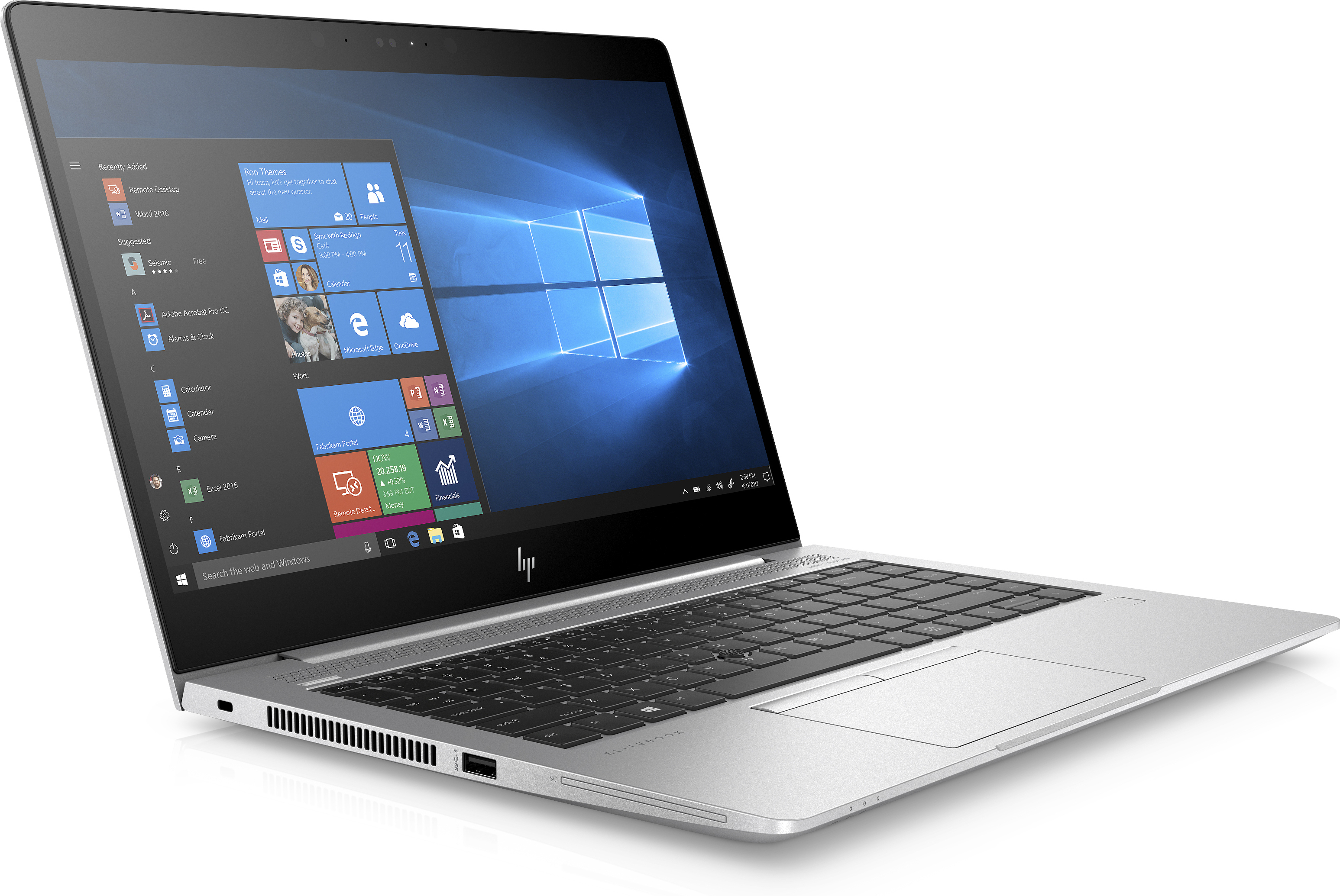 HP EliteBook 840 G5, i5-8350U 8GB, 256GB SSD0