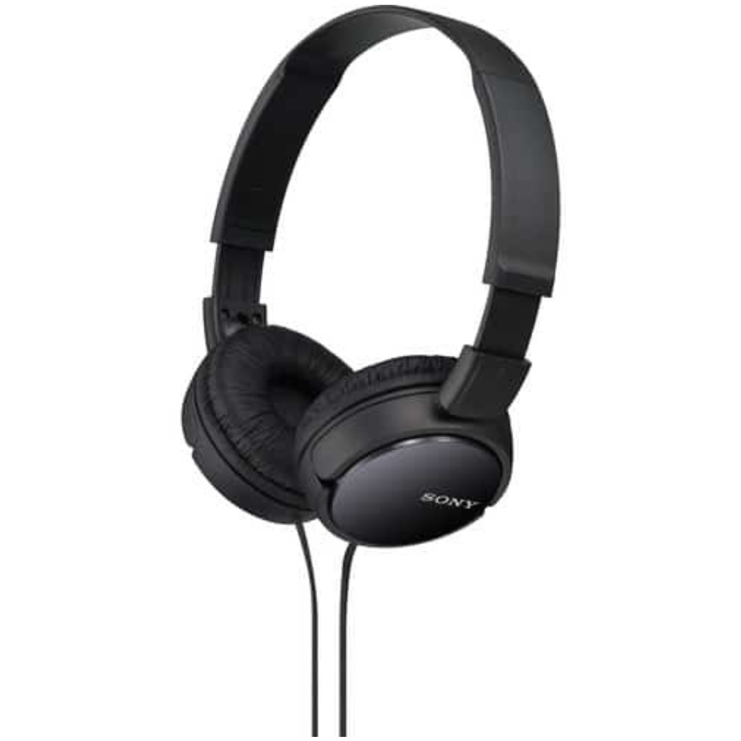 Sony MDR-ZX110AP On-Ear Headphones with Microphone (Black)4
