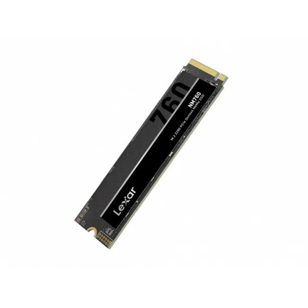 LEXAR LNM760 internal SSD M.2 PCIe Gen 4*4 NVMe 2280 – 1TB – LNM760X001T-RNNNG3