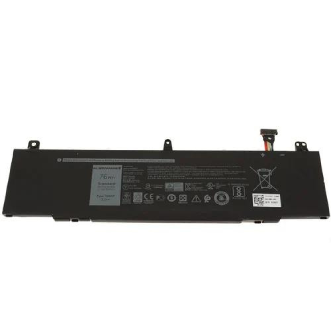 Dell Original 76Wh 13 R3 P81G P81G001 battery TDW5P