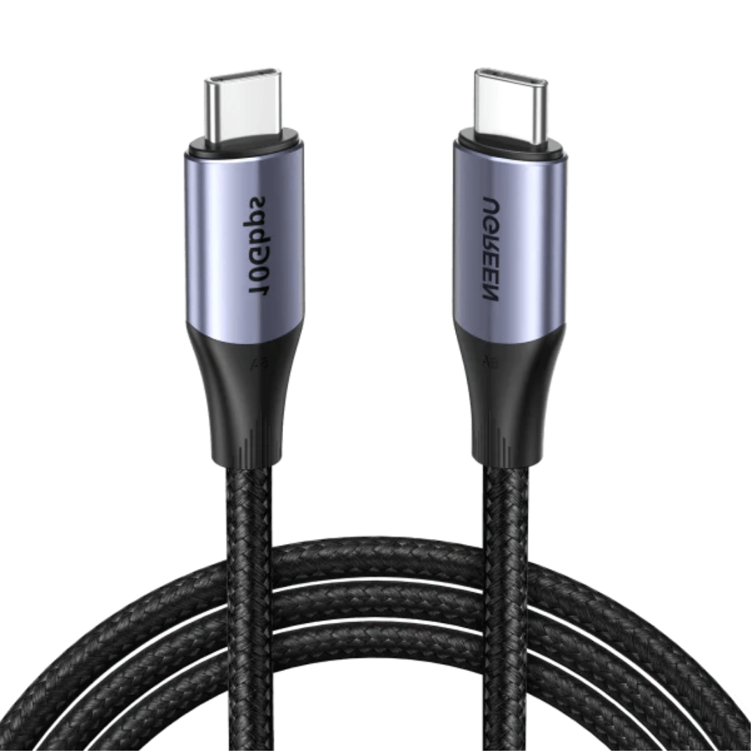  UGREEN USB-C 3.1 Gen2 Male To Male 5A Data Cable (100W, 4K@60Hz) – UG-801502