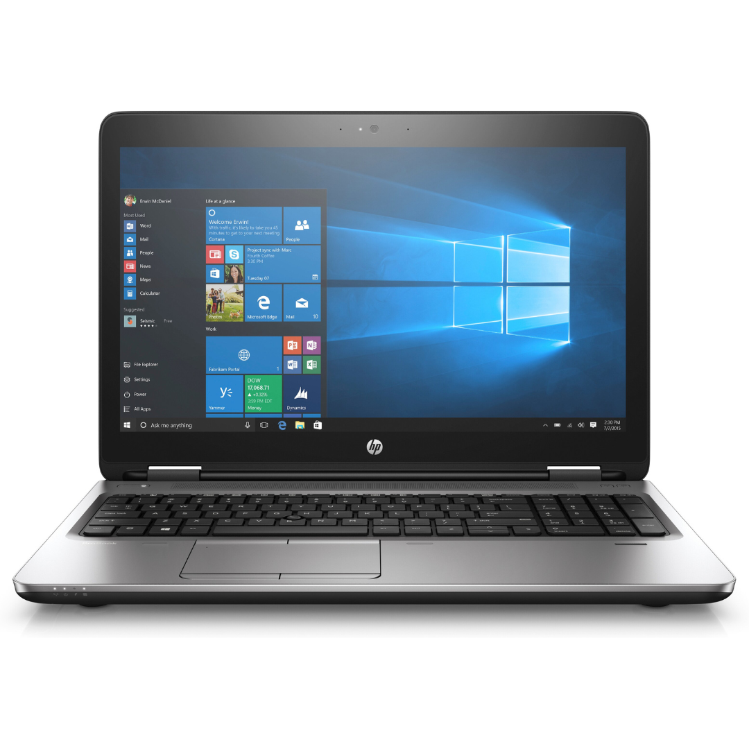 HP ProBook 650 G3 - Core i5 7200U / 2.5 GHz - Win 10 Pro 64-bit - 16 GB RAM - 256 GB SSD - DVD SuperMulti - 15.6