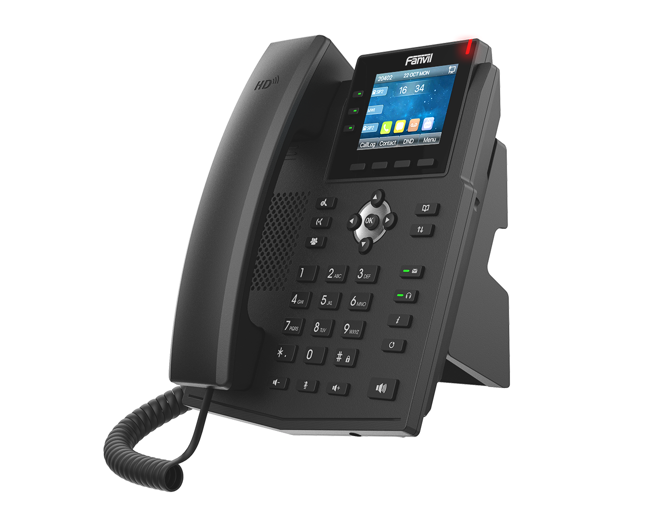 Fanvil X3U Pro Enterprise IP Phone – 6 SIP Lines & Gigabit0