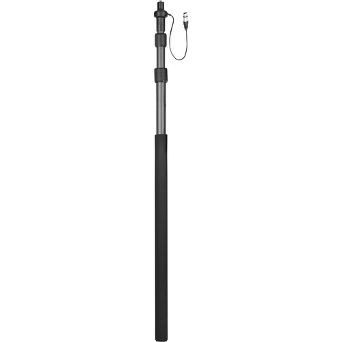 BOYA BY-PB25 Universal Carbon Fiber Boompole with Internal XLR Cable (8.2′)2