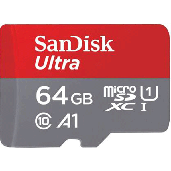 SanDisk MicroSD CLASS 10 120MBPS 64GB without Adapter (SDSQUA4-064G-GN6MN)0