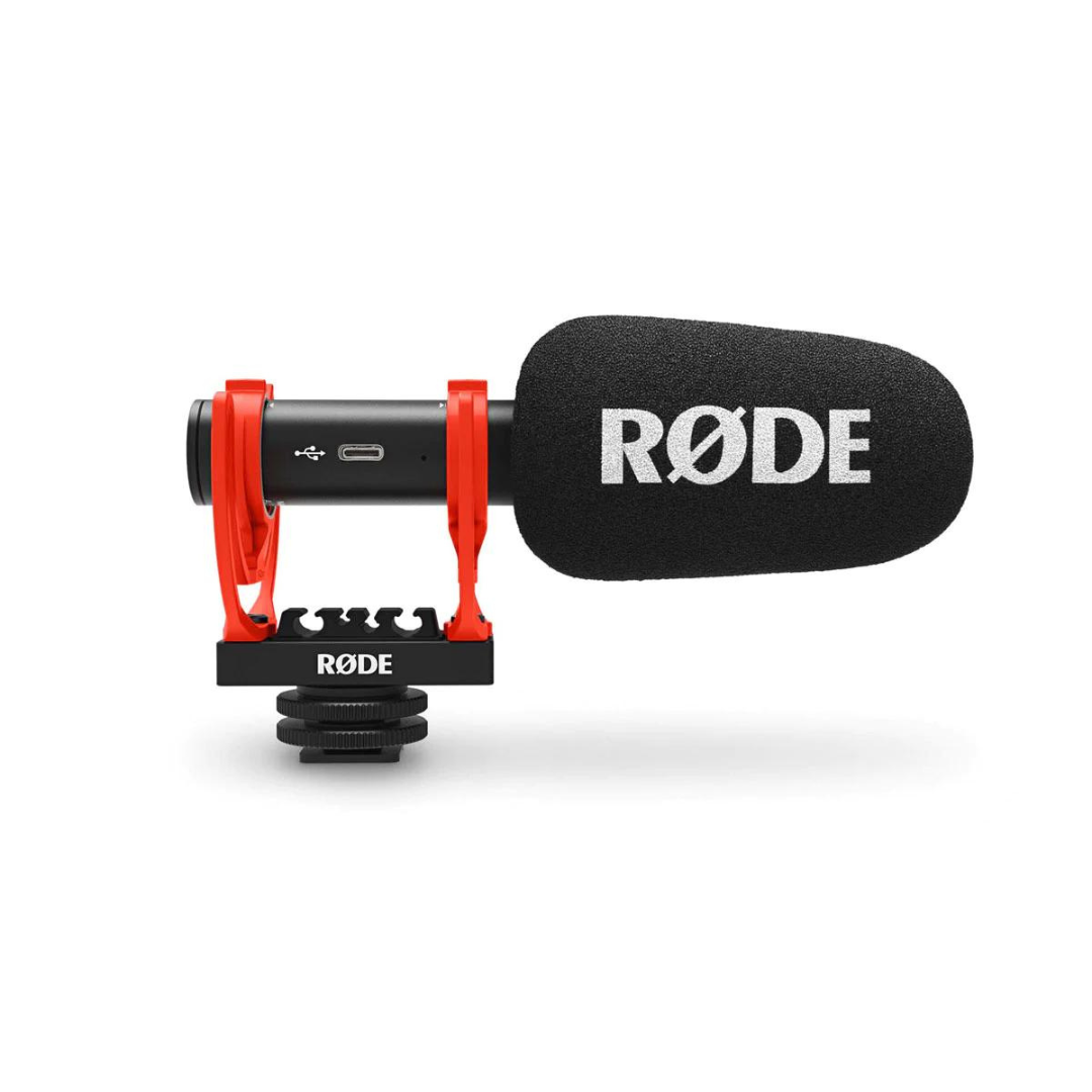 RODE VideoMic GO II Ultracompact Analog/USB Camera-Mount Shotgun Microphone2
