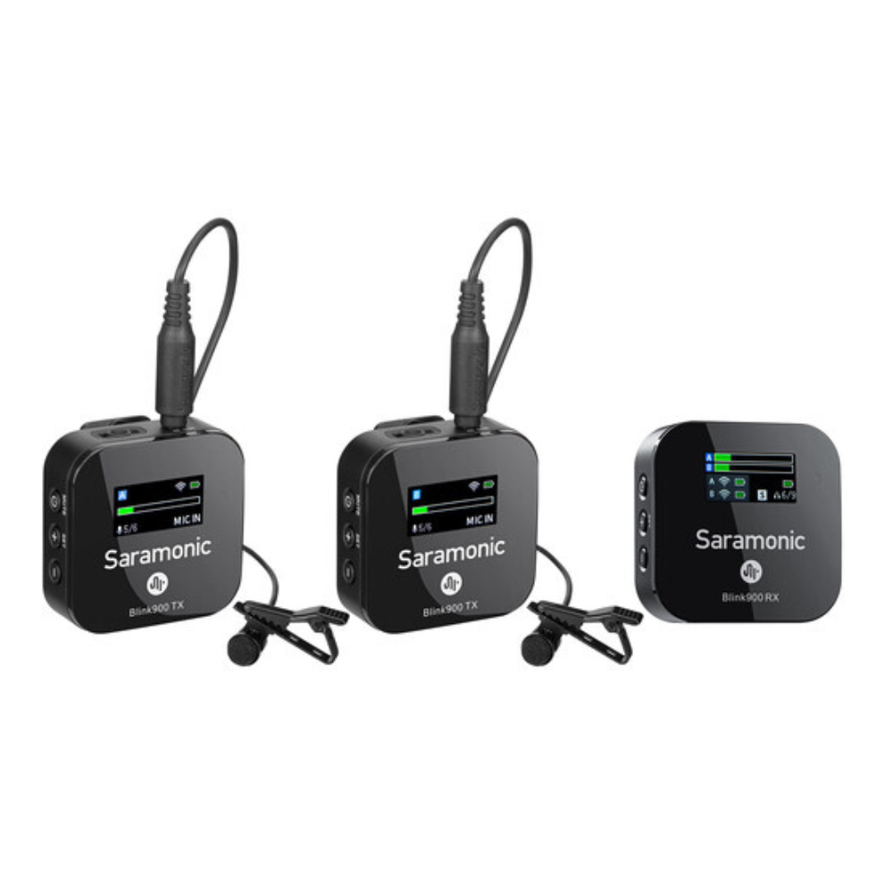 Saramonic Blink 900 B2 Dual Wireless Mic System3