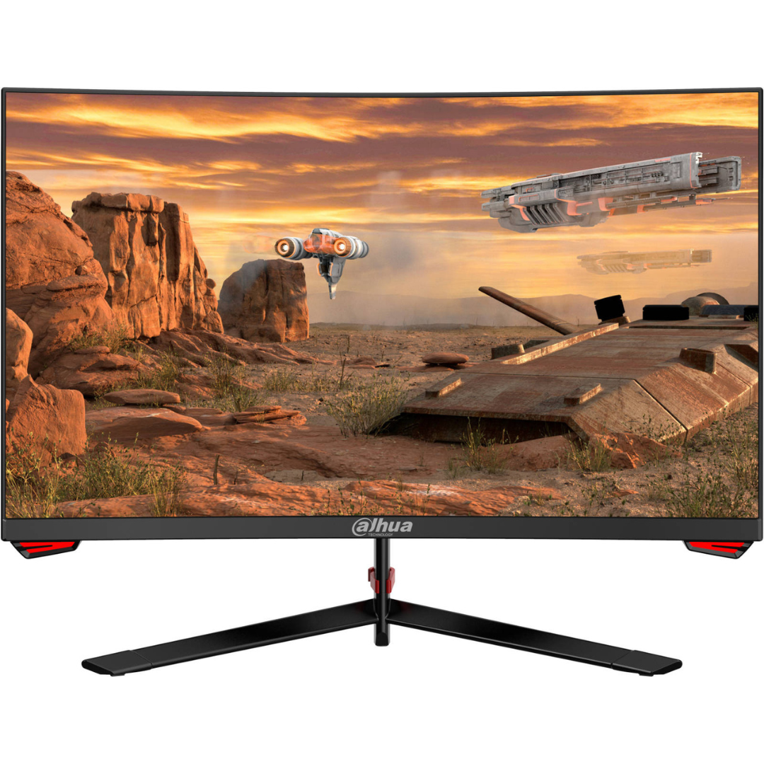 Dahua E230C 27’’ FHD  1920x1080 Curved Gaming Monitor 1500R curvature, 165Hz Refresh rate;  5ms response time, Adaptive sync, 250 nits Brightness- DHI-LM27-E230C2