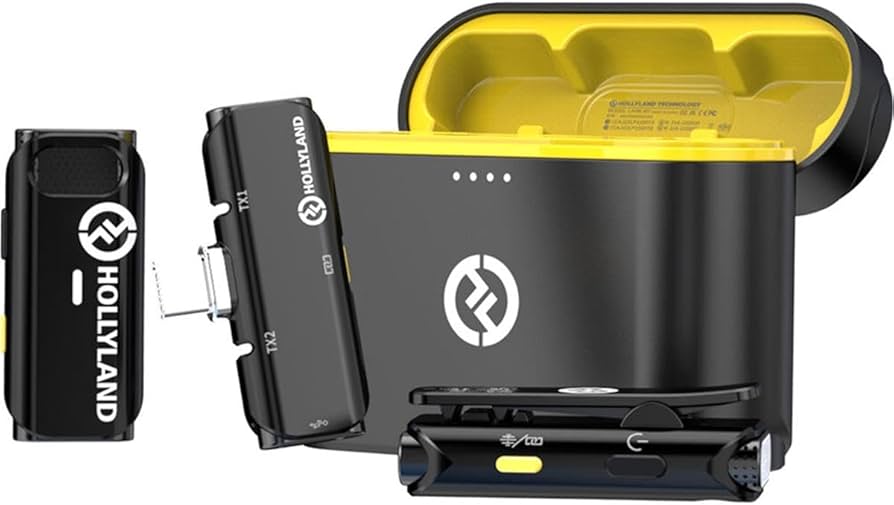 Hollyland LARK C1 DUO 2-Person Wireless Microphone System with USB-C Connector for Mobile Devices3