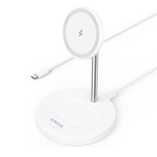 Anker PowerWave Magnetic 2-in-1 Wireless Charging Stand Lite 