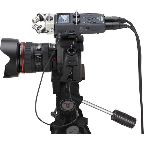 Zoom H5 Portable Handy 4 Track Interchangeable Digital Audio Recorder System3