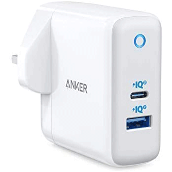 Anker USB C Charger, 60W PIQ 3.0 & GaN Tech Dual Port Charger, PowerPort+ Atom III (2 Ports) Travel Charger with a 45W USB C Port4