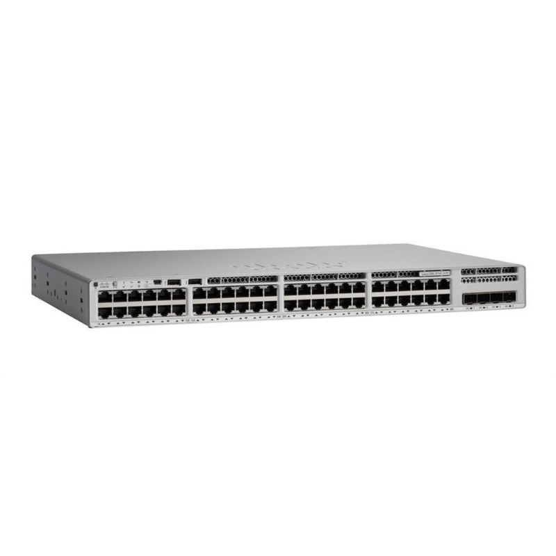 Cisco Systems Catalyst 9200L 48-Port PoE+, 4 x 10G, Network Advantage- C9200L-48P-4X-A3