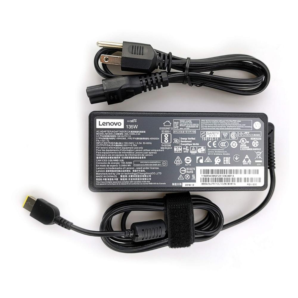 Charger for Lenovo ThinkPad E565 20V 4.5A 90W3