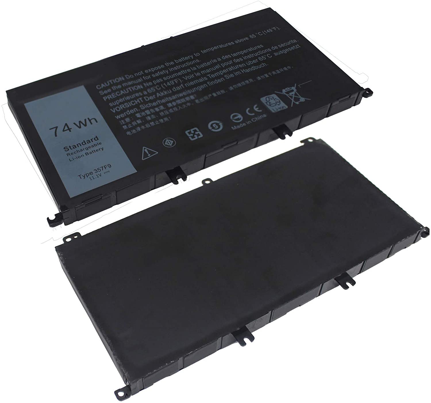Original 74Wh Dell Inspiron 15 5576 Gaming battery