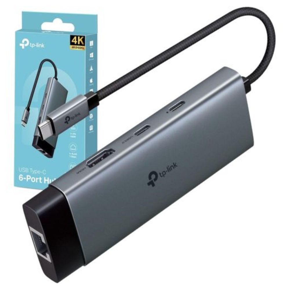 TP-Link UH6120C USB Type-C 6 Port Hub