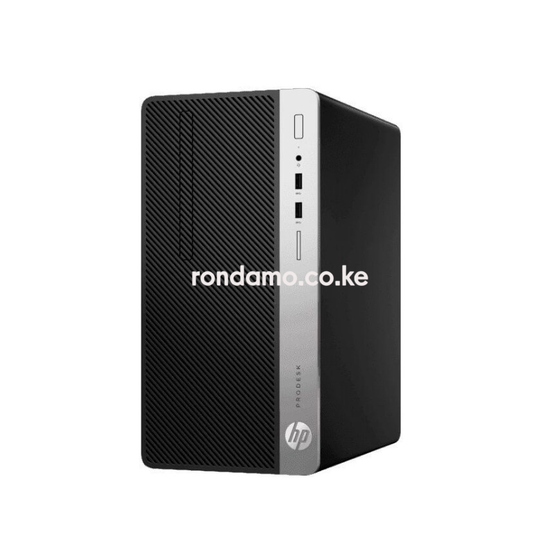 HP ProDesk 400 G6 Microtower PC - Core i5-9500 / 4GB RAM / 1000 GB HDD /18.5 Inch Monitor/ Win 10 Pro 