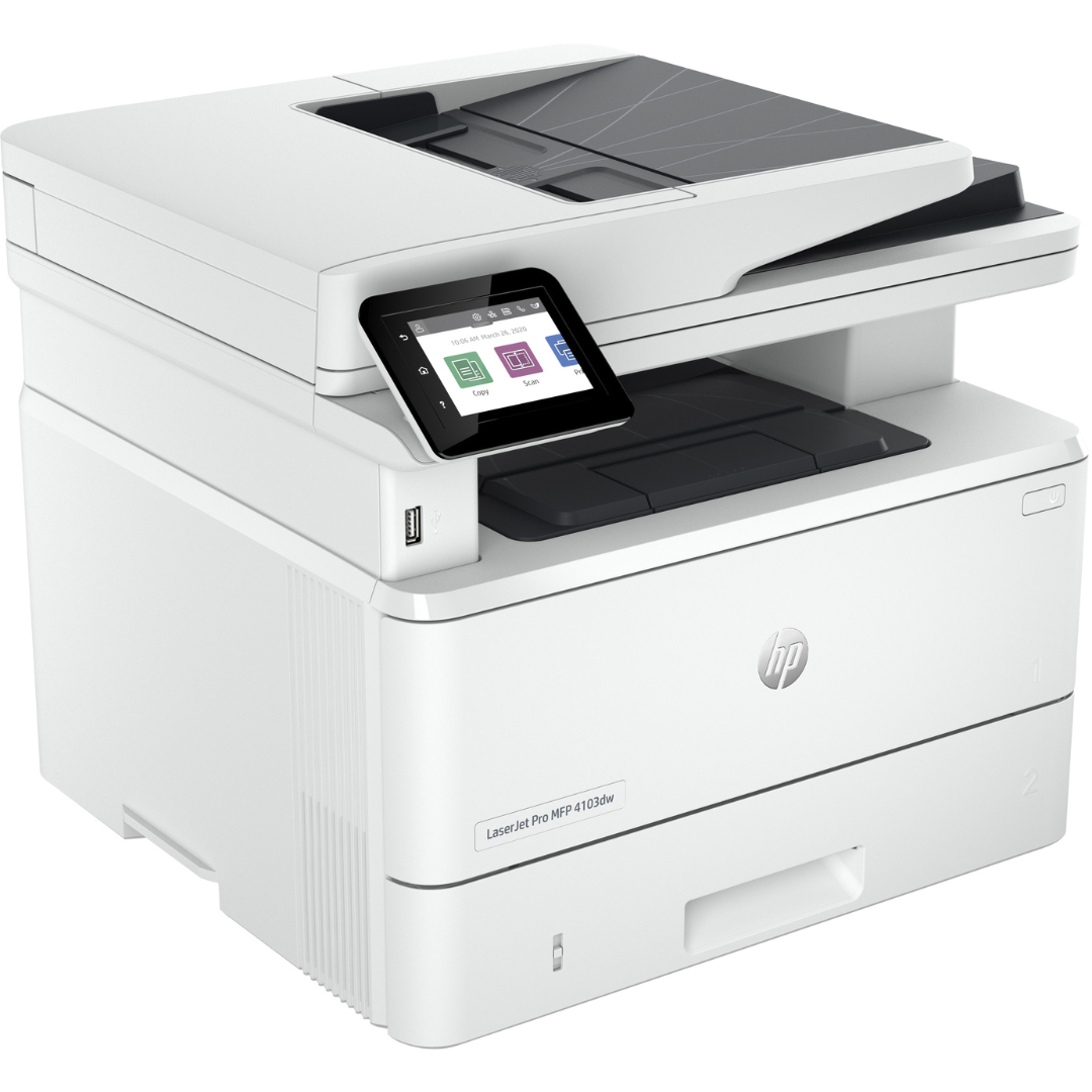 HP LaserJet Pro MFP 4103dw Printer- 2Z627A4