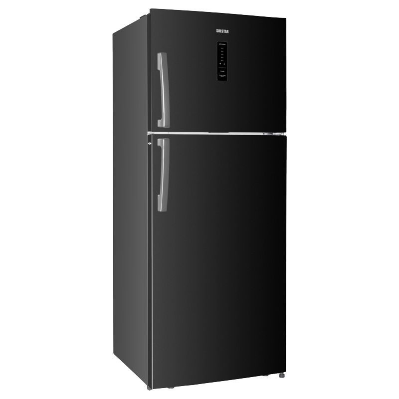 SOLSTAR RF/586 415L Double Door No Frost Fridge – Silver0