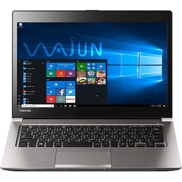 Toshiba Laptop R63/P/MS Office 2019/Win 10 Pro/13.3 inch / Webcam/Bluetooth/WIFI/HDMI/Core i5-5300U/4GB/128GB SSD4
