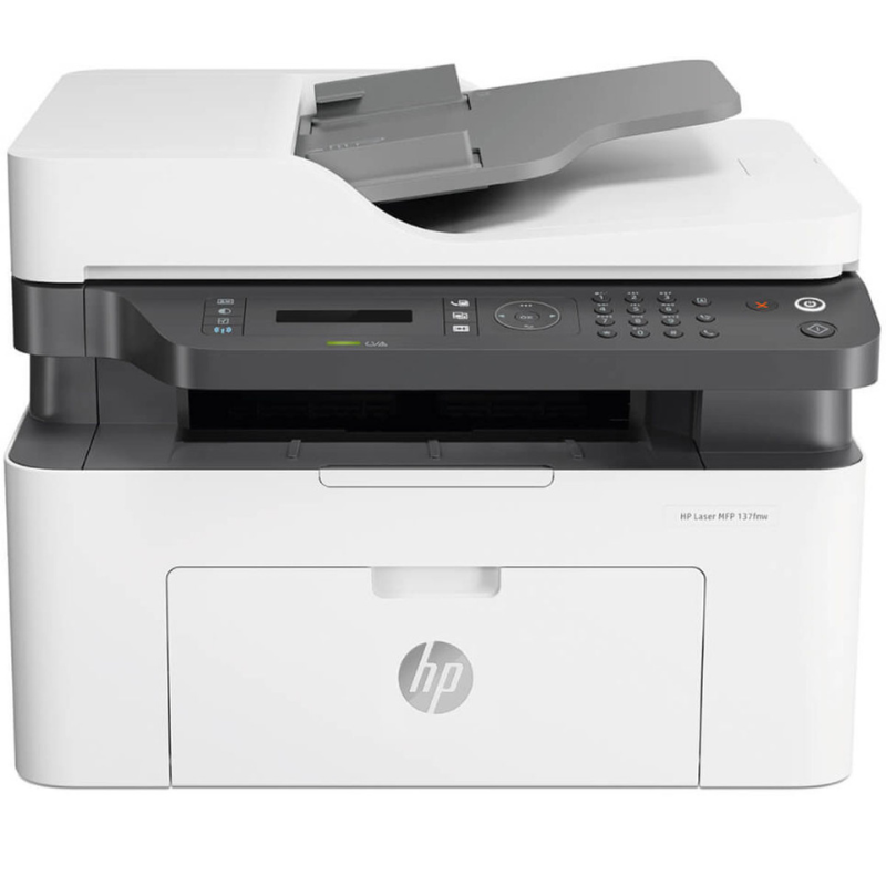 HP Laser MFP 137fnw Mono Multifunction Laser Printer- 4ZB84A2
