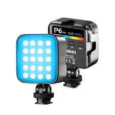 JINBEI P6 Pocket RGB Video Lights Rechargeable Mini LED Camera Light3