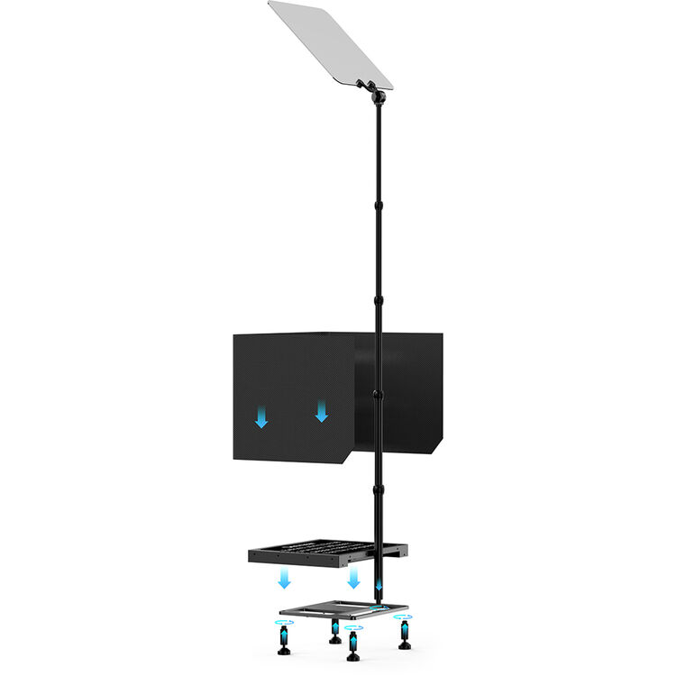 DESVIEW TP300 19 Portable HDMI/SDI Teleprompter with High-Bright Monitor