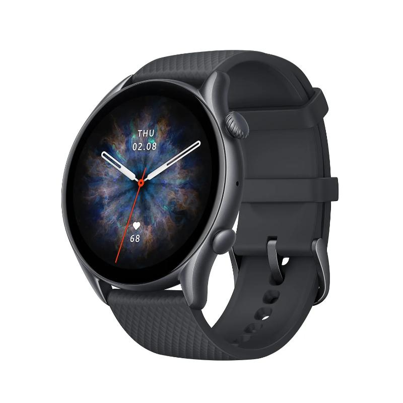Amazfit GTR 3 Pro Smart Watch for Men,12-Day Battery Life, Alexa Built-in, Bluetooth Call & Text